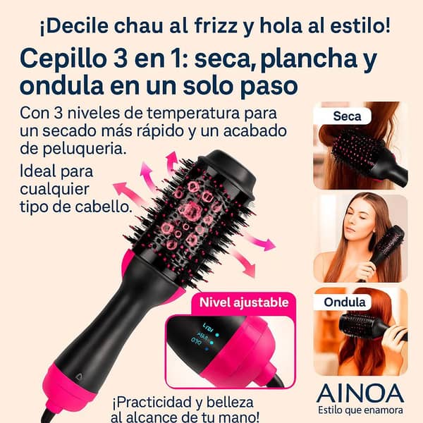 Cepillo 3 en 1